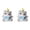 C*2, variant on Z52LingLing Decoration Mini Resin Shark Costume Pudding Cat Figurine Cute Handcrafted Kitten Desktop Statue Miniature Toy for Car Dashboard Bookshelf (Style 1,2PC)