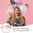 thumbnail image 3 of FOMIYES 4Ud Diademas De Fútbol Para Fiesta Con Temático Y Colores Surtidos Para Y Eventos, 3 of 5