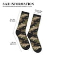 thumbnail image 3 of Athletic Socks Camouflage Print Pattern Sport Running Calf Socks Crew Socks for Men Women, 3 of 7