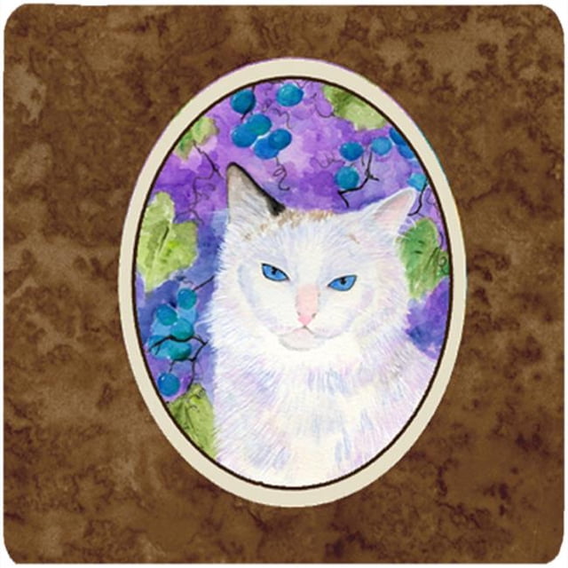 sous-Verres en Mousse pour Chat, Ensemble de 4