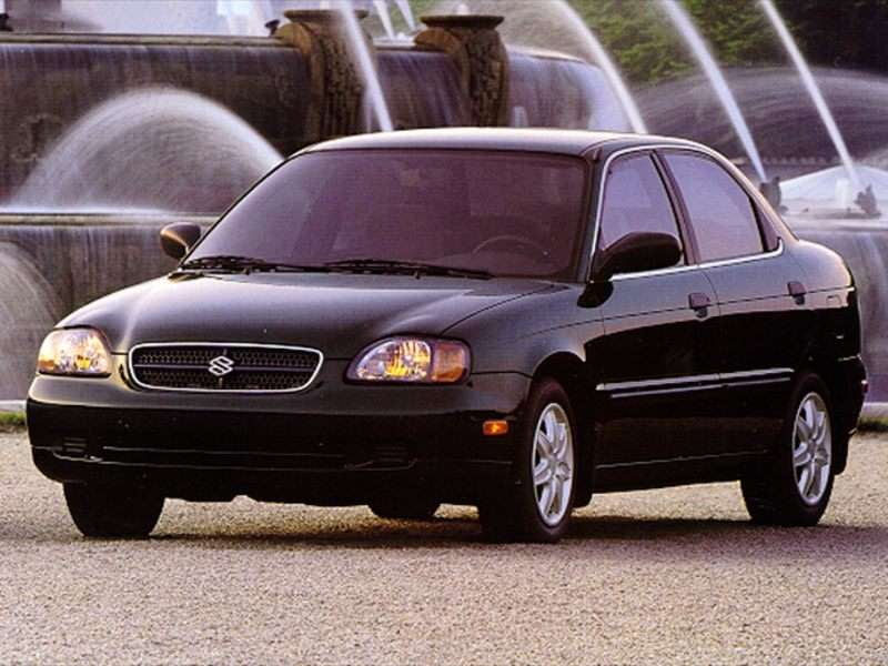 1999 Suzuki Esteem Car20 Inch By 30 Inch Laminated Poster
