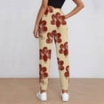 thumbnail image 3 of Women's Sweatpants, Thanksgiving Sketch Turkey Baggy Sweatpants Joggers for Women, Fall Outfits for Women 2024 Lounge Yoga Athletic Workout Pants with Pockets, 3 of 7