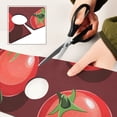 thumbnail image 7 of Cartoon Tomato Kitchen Sink Splash Guard, Silicone Sink Faucet Mat Dry Out the Kitchen Bathroom, 7 of 7