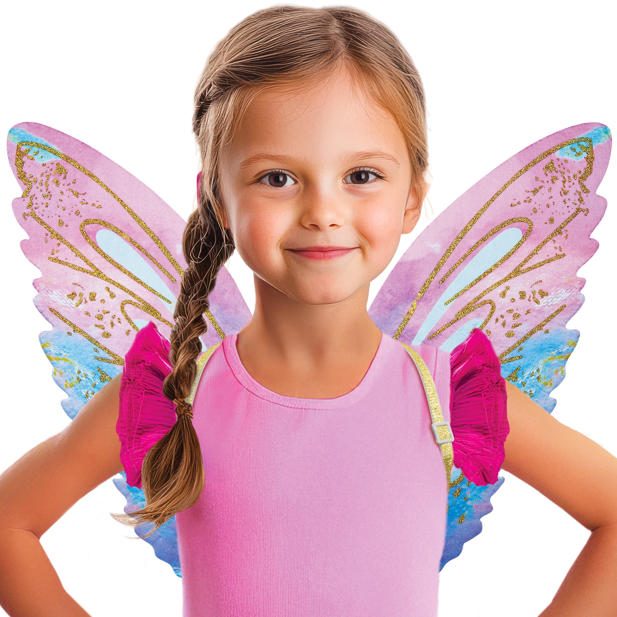 Winx Club Flora Fairy Wings Role Play Winx Club Flora My Size Fairy Wings Role Play Dress up for Girls 4+ by Playmates Toys