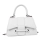 thumbnail image 4 of Bolso con cadena, monedero, bolso de mano informal para vacaciones, bolso cruzado Blanco, 4 of 9