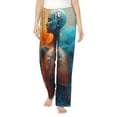 thumbnail image 2 of Lsque Surreal Body Art Print Women's Pajama Pants, Lounge Pant - Comfortable Home Wear,Elastic Waistband, Stylish Design-XX-Large, 2 of 9