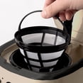 thumbnail image 4 of Haden 12-Cup Programmable Coffee Maker for Home or Office, Putty & Chrome &ndash; Drip Brewer Machine with Brew Strength, Delay Brewing, Auto Shut-Of, 4 of 10