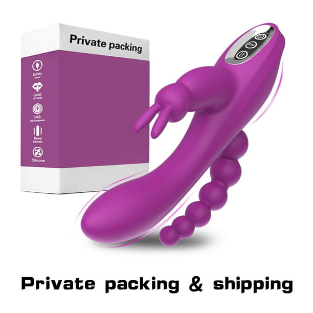 XBONP Rabbit Vibrator for Women Rotating Sex Toys with Beads 3