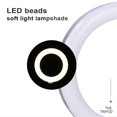 thumbnail image 2 of L021 LED Ring Fill Light USB Charging Dimmable Photography Ring Fill Light with Tripod Stand & Cell Phone Holder Selfie Ring Light for Live Stream Makeup, 2 of 7