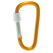 West Coast Paracord Locking Metal Carabiners - Multiple Colors and Pack Sizes