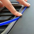 thumbnail image 5 of SPRING 5M Blue Car Interior Trim Molding Strip - Door Panel Edge Gap Line Decor Accessory for Vehicle Dashboard, 5 of 8
