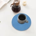 thumbnail image 6 of IPEWLEX Stylish Round Woven Table Mat,15 In, Waterproof Oil-Proof Heat Insulation,Ideal for Dining & Home Decor, 6 of 7