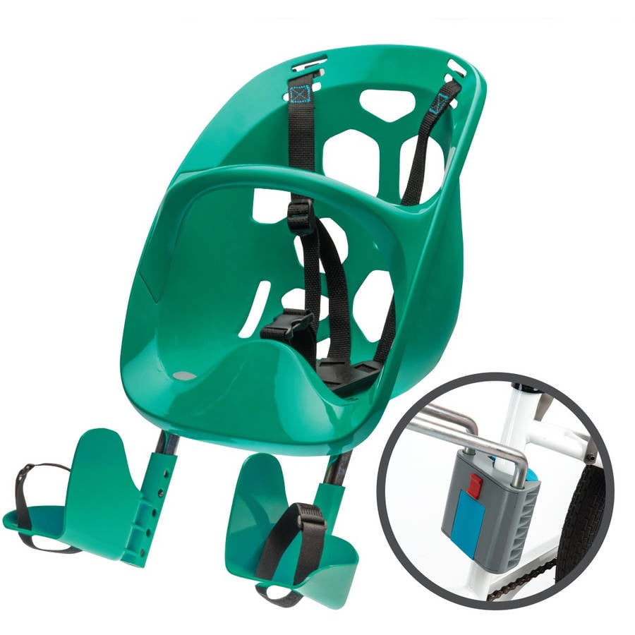 Bell Sports Mini Shell Front Child Carrier Bicycle Seat, Green