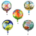 thumbnail image 4 of Cateissary Globos de cumpleaños Regalos para niños Dinosaurio temático Casa ligera Globos Decoraciones para habitaciones Kit Accesorios para Kits de decoración para fiestas 18 en C, 4 of 6