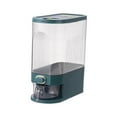 thumbnail image 2 of GROWTH TANK Airtight Cereal Storage Containers and Cup Storage Box Sealed Moistureproof Rice Green Large, 2 of 9