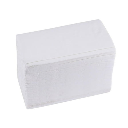 BWK8321 15 in. x 17 in. 2-Ply 1/8-Fold Dinner Napkins - White (300/Pack, 10 Packs/Carton)