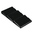 thumbnail image 3 of mDesign Expandable Plastic Spice Rack Kitchen Drawer Organizer - 3 Tiers - Black, 3 of 5