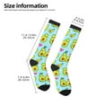 thumbnail image 5 of Bingfone Compression Socks For Women And Men Long Socks For Running Athletic Cycling Nurse-Cartoon Avocado, 5 of 9