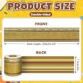 thumbnail image 2 of 65.6Ft Gold Frame Bulletin Board Border Two Sided Die Cut Trim Border Roll for for Back to School Party Classroom Chalkboard Window Decor$$Office, 2 of 7