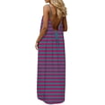 thumbnail image 6 of Avtoify Summer Dress for Women Fashion Sleeveless Backless Cami Dresses Spaghetti Strap Flowy Long Sundress Withback, 6 of 10