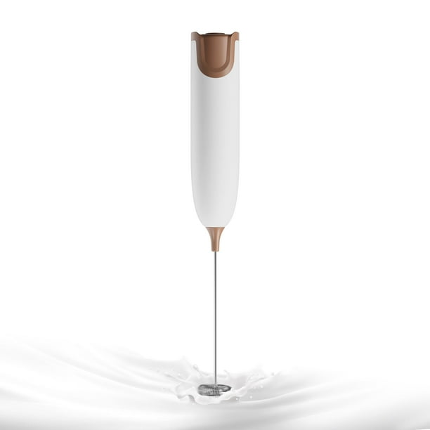 Espumador de leche eléctrico de mano, máquina para hacer espuma a batería, minilicuadora y licuadora eléctrica Espumador de leche para café Perfecto