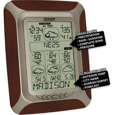 La Crosse Technology WD-3210U-CH 4 Day Internet Powered Wireless Weather Station