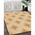 thumbnail image 3 of Ahgly Company Machine Washable Indoor Rectangle Transitional Khaki Gold Area Rugs, 2' x 4', 3 of 7