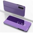 thumbnail image 2 of Compatible with Samsung Galaxy A35 5G Case Clear View Mirror Makeup Bookstyle Leather Design Flip Case with Kickstand Luxury Design Shockproof Phone Case for Samsung Galaxy A35 5G QH Purple, 2 of 9
