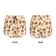 thumbnail image 3 of Gaeub Cute Ice Cream Print Women's Athletic Shorts,High Waisted Running Shorts,Pocket Sporty Short,Gym Elastic Workout Shorts-Small, 3 of 7