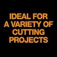 thumbnail image 4 of Fiskars Titanium Easy Action Scissors (No. 8), 8 Inch, Orange/White, 4 of 8