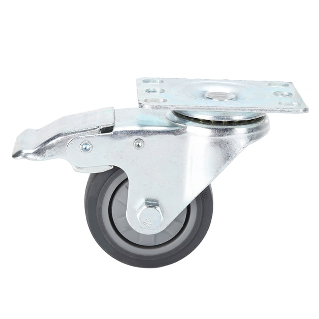 Rueda de carro rueda giratoria Rodamiento suave de 75 mm de diámetro Bajo nivel de ruido con freno para reemplazo ANGGREK Otros