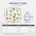 thumbnail image 3 of Haiem Orange Green Avocado Car Windshield Sun Shade (2 Pieces) Foldable Windshield Sun Shade Car Accessories for Truck SUV Pickup-Large, 3 of 7
