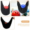 thumbnail image 4 of LULULION Black Portable Bowling Ball Towel for Home Use with Microfiber Polishing Pad, 4 of 6