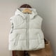 thumbnail image 4 of Cowsor Kids Puffer Vest - Full Zip Midweight Thick Insulated Sleeveless Jacket for Kids - Outdoor Quilted Puffer Winter Vest, 4 of 7