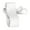 White, variant on Professional Mics Mount Holder with 180 Degree Rotation and Universals Compatibility for Most Microphones