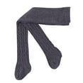 thumbnail image 2 of Miluxas Baby Girls Tights Cable Knit Leggings Stockings Pantyhose Infants Toddlers Black 8-12 Years, 2 of 6