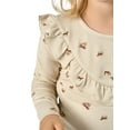 thumbnail image 3 of Modern Moments by Gerber Toddler Girl Organic Tops, 3-Pack, Sizes 12 Months - 5T, 3 of 16
