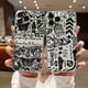 thumbnail image 5 of O-one d-directions funda de teléfono para iPhone 16, 15, 14, 13, 12, 11, Mini Pro Max, X, XR, XSMax, 7, 8 Plus, SE20, cubierta transparente, 5 of 5