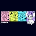 thumbnail image 2 of Toddler's Lilo & Stitch Colorful Four Box Panel  Graphic Tee Navy Blue 3T, 2 of 3