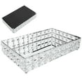 thumbnail image 5 of VIFERR Crystal Tray Cosmetic Snacks Storage Plate Dessert Holder Home Hotel Party Desktop Pratical Decoration, 5 of 8