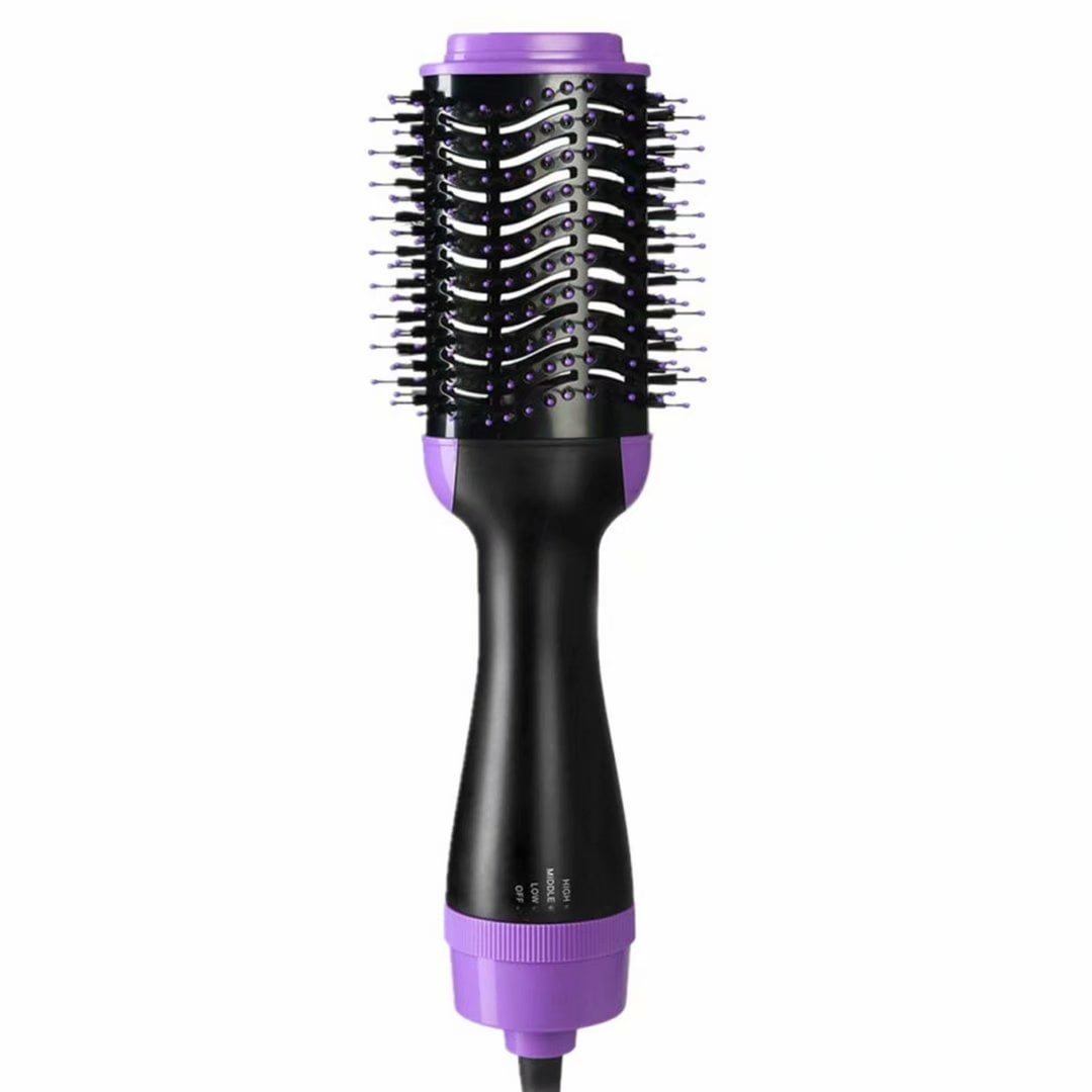 4 IN 1 Hot Air Brush, Hair Comb, One Step Hair Dryer & Volumizer for  Drying, Straightening, Curling, Salon Negative Ion Ceramic Electric Blow  Dryer Rotating Straightener Curl Brush | Walmart Canada