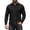 Black, variant on Men's Tuxedo Shirt Formal Dress Shirt Pleated Long Sleeve Button Down Shirts for Prom Party Wedding