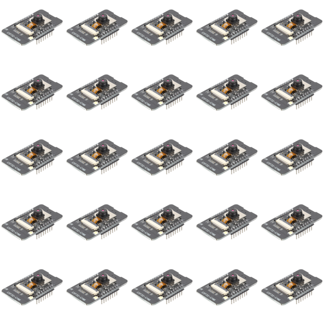 Placa de desarrollo ESP32-CAM-CH340 WiFi Módulo de cámara en serie compatible con Bluetooth