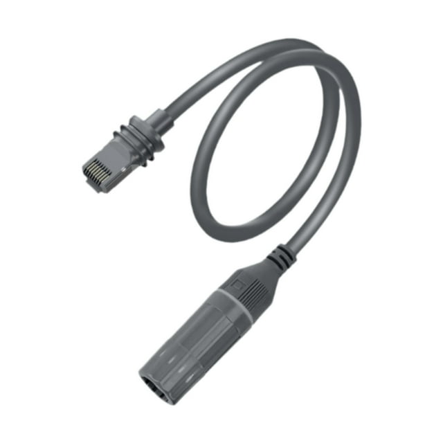 Extensión de cable satelital rectangular 8p8c Cable de extensión de Internet 1200Mbps reparación Ethernet extender adaptador Cable Ethernet Cable 20 cm IP67