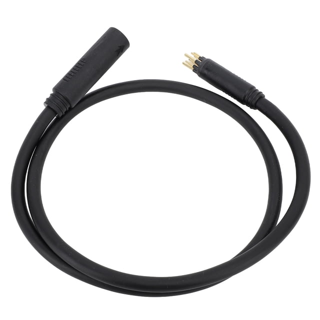 Cable de extensión del Motor del Cubo de Bicicleta, Cable de Extensión del Motor de Bicicleta Eléctrica Anti interferencia 9 Pines Ptfe ABS para Mantenimiento