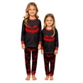 thumbnail image 2 of Racifhz Cozy Family Matching Halloween Pajamas Set Printed Long Sleeve Top and Pants Loungewear Festive Holiday Sleepwear Set Nightwear Cute Halloween Gifts for Mom Dad, 2 of 5