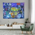 thumbnail image 4 of Scooby Doo Tapestry Luxury Wall Hanging Tapestries Decor Gift For Bedroom Living Room Dormitory Aisle Mural Blanket, 4 of 8