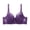 Purple, variant on ZenCart Women's Push Up Bra Plus Size Padded Underwire Bra Lift Up Sexy Lace Bra with Adjustable Straps for Everyday Wear