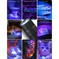 thumbnail image 3 of Lepro 365nm Small UV Flashlights with AAA Batteries , Portable Black Light Pet Urine Detectors with Wavelength Specialize in Detect Pet Dog Cat Urine Stain and more, 3 of 8