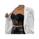 thumbnail image 5 of SAYOO Corsé femenino, blusa en forma de tubo, bordado floral, chaleco de hombro claro, adecuado para reuniones diarias del Club SAYOO  moda, 5 of 10